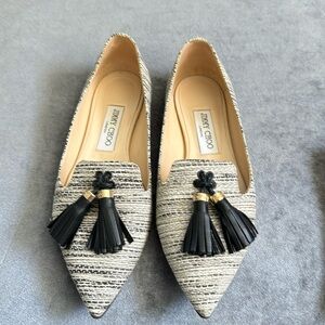 Jimmy Choo Pointed Toe Flats
